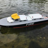 RAF Crash Tender Radio Controlled Boat