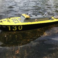 Vosper 130 Gunboat